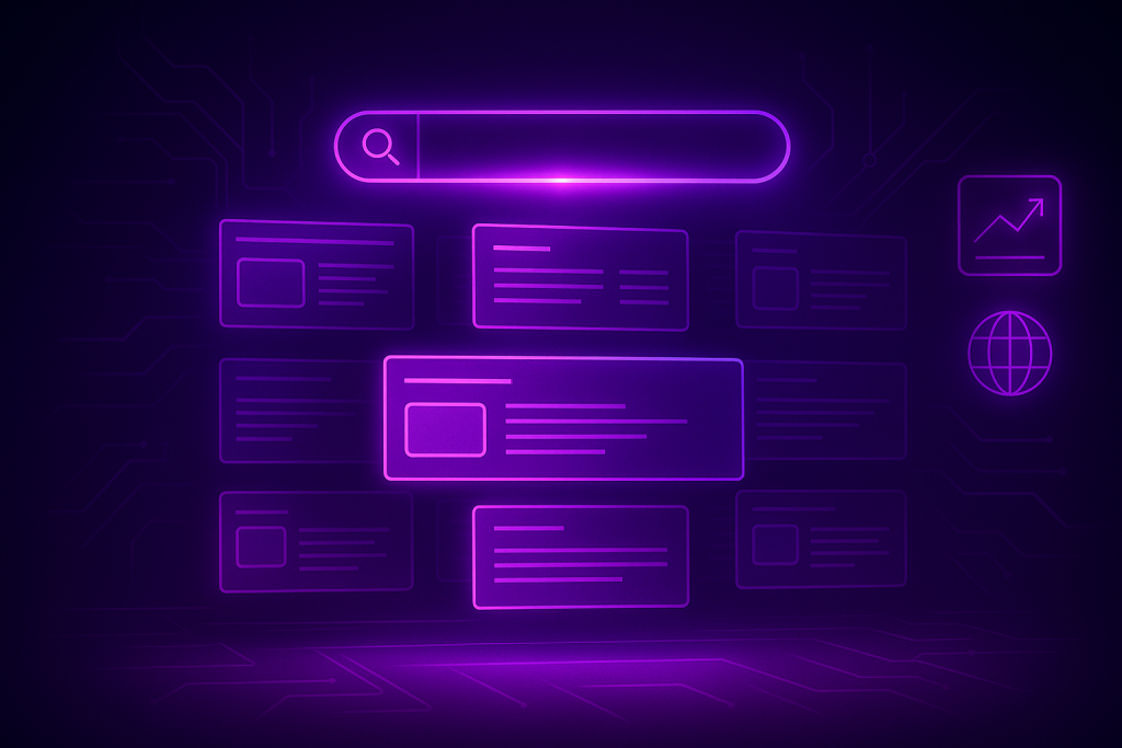 What Exactly Is SEO — Digital Library Visualization by Torres Web Designs